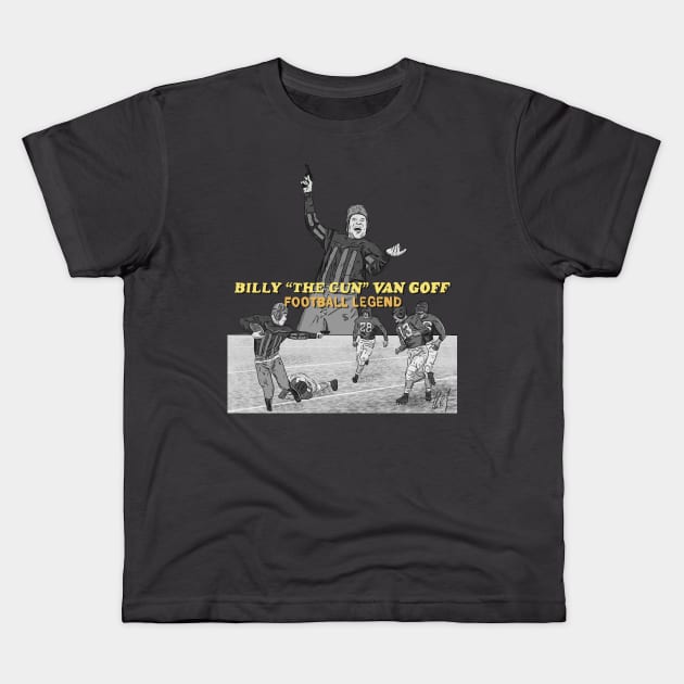 SNL: Billy "The Gun" Van Goff Kids T-Shirt by 51Deesigns